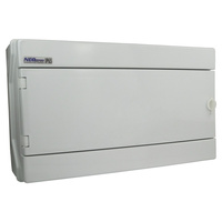 Feuchtraumverteiler Verteilerkasten 1000V 18Module Aufputz Sicherungskasten RH-18/B AP VDE E-P 36.17