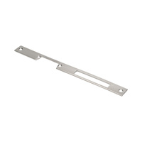 Langes doppelseitiges Schließblech 25x250x3mm für elektrischer Türöffner inox OR-EZ-4001SD1