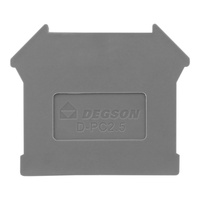 Endplatte für Reihenklemme D-PC2,5 DGN D-PC2.5-01P-11-00AH