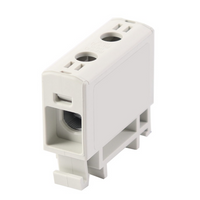 Hauptleitungsklemme Anschlussklemme ETB 35/1 Al/Cu Universalklemme elektroinstallation 2 Löcher Elektro Becov UK1035.21