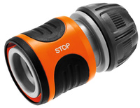 GARDENA Wasserstop Schlauchanschluss 1/2" 13mm Steckkupplung 15 mm 18213-50