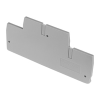 Endplatte für Reihenklemme Doppelostockklemme Etagenklemme 4 mm2 DSKK4 D-DSKK4-01P11-00A
