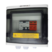 Doktorvolt Solar Anschlusskasten Photovoltaik AC SIEMENS 1P C20A 25A 300mA Überspannungsschutz T1 T2 DV-0720-FOT