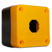 Putz Drucktaster Leergehäuse Aufbaugehäuse Aufputz Gelb XBS XAL-JBE01