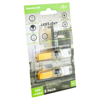 LED Stiftsockellampe Leuchtmittel Glühbirne Ersetzen ART G9 3W 2900K warm-weiß 2 Stück 4001445