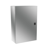 Doktorvolt Verteilerkasten Aufputz Sicherungskasten aus Edelstahl StBox- 6.4.2 StBox 6.4.2