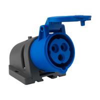 Aufputz Campingsteckdose CEE 3P 16A IP44 230V VDE TP Caravan Steckodose Electric 3120-307-0900