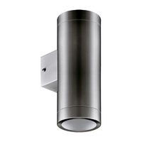 Außenlampe Wandleuchte ASTER 2xGU10 INOX Strühm 03016