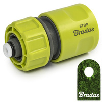 Schlauchkupplung 1/2" mit Stop LIME LINE Schnellkupplung BRADAS LE-02140K