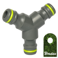 Y-Stück Schlauchverbinder Schlauchanschluss LIME LINE BRADAS LE-2210