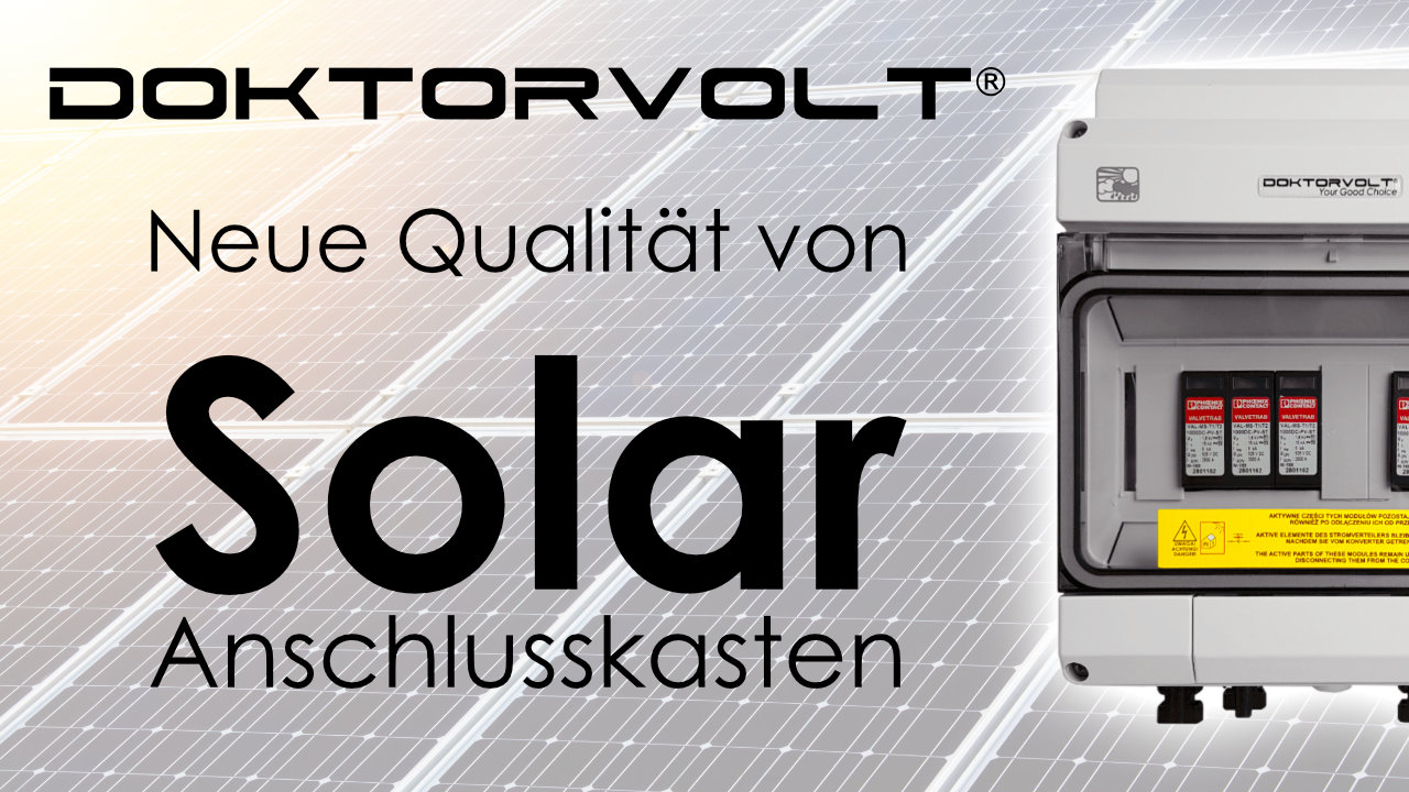 Neue Qualität von Solar Anschlusskasten