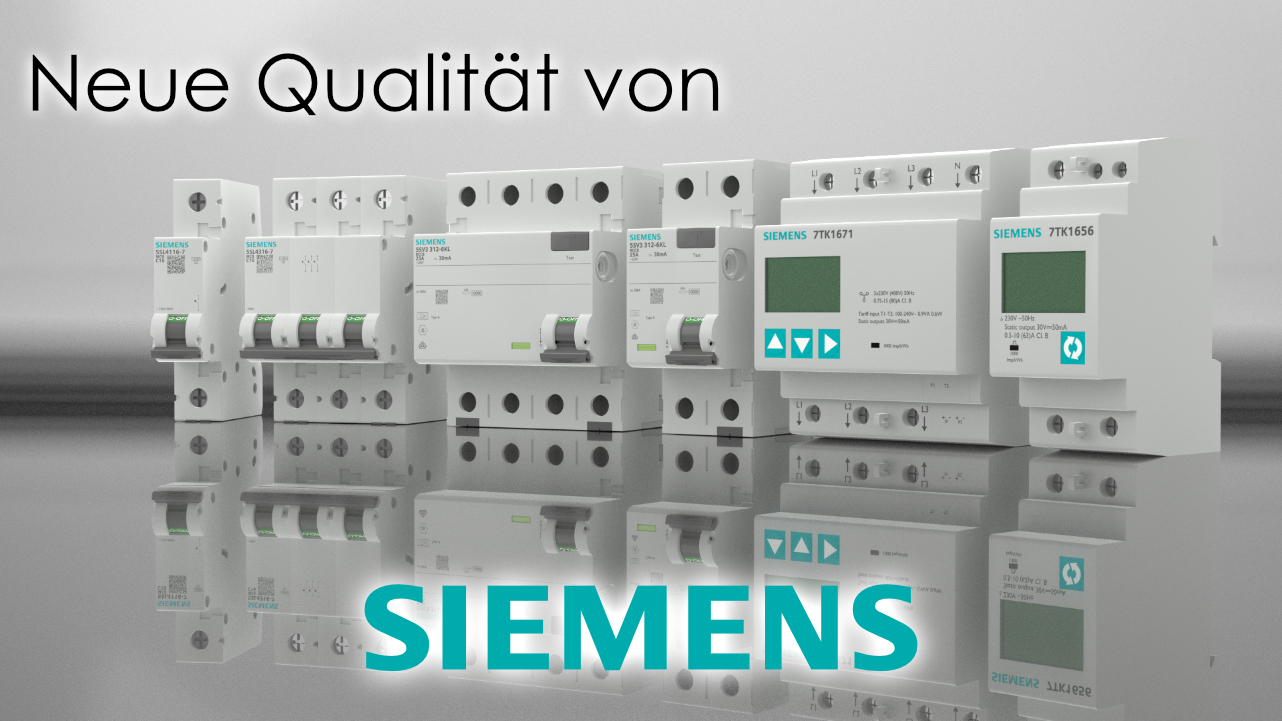 Top Qualität Leitungsschutzschalter & FI-Schalter Siemens VDE