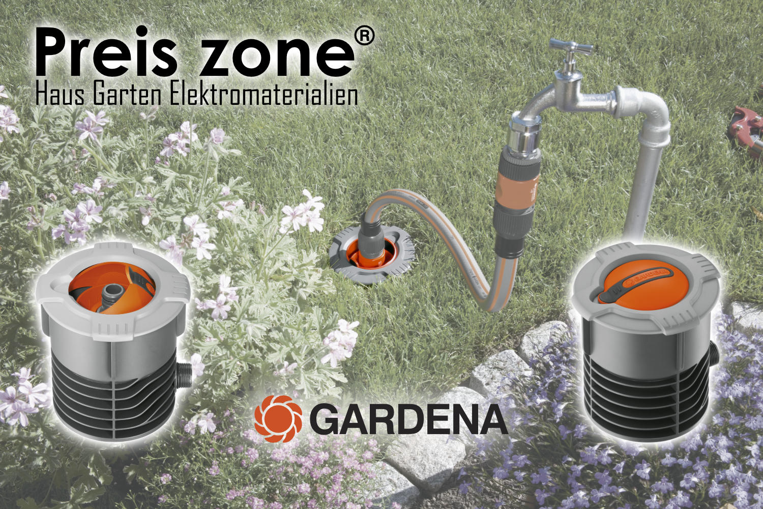 Für Gartenbewässerung-der Gardena Anschlussdose