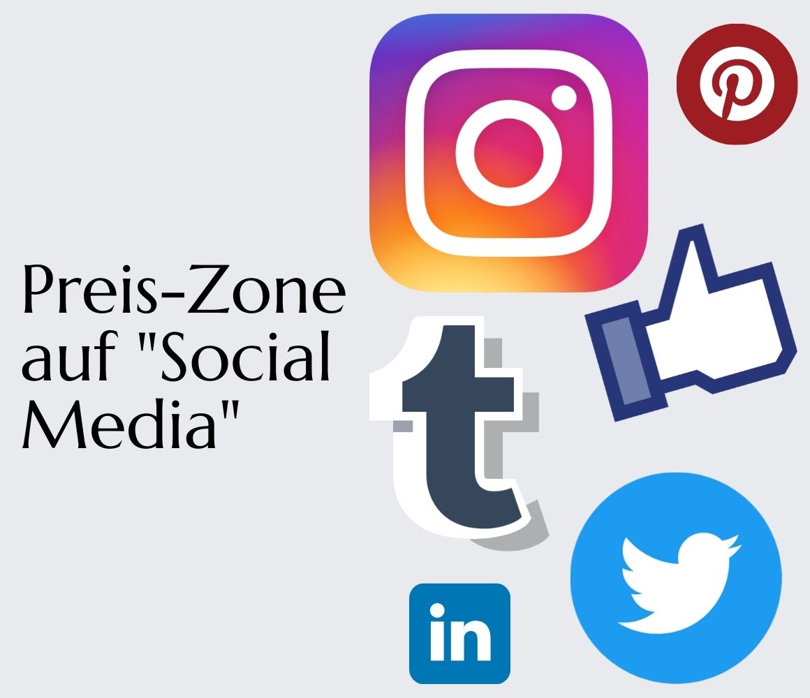 Preis-Zone auf ,,Social Media”!