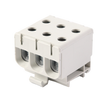 Hauptleitungsklemme Anschlussklemme ETB 50/1x3 (L1,L2,L3) Al/Cu Universalklemme elektroinstallation 6 Löcher Elektro Becov UK3350.21
