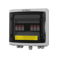 Solar Anschlusskasten PV DC 1000V 2x Phoenix T2 2-String PG Doktorvolt DV-4432-FOT