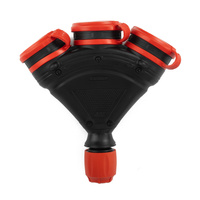 Dreifach Steckdose 3x2P+Z 16A 250V IP54 hermetisch Steckverbinder 3680W W-01156