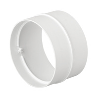 Rundrohr Verbinder Ø100 Kunststoff airRoxy 02-464