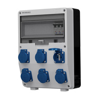 Stromverteiler TD-S 6x230V franz/belg System DV-0595-F