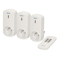 Funksteckdosenset Funksteckdosenschalter mit Fernbedienung OR-GB-417