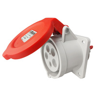 Bals CEE Anbausteckdose gerade 32A 5P 400V Einbausteckdose QUICK-CONNECT 1320021 IP54 OEM-1320021