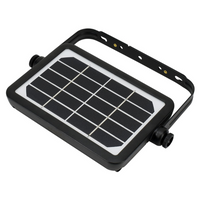 Solar-LED-Strahler SOLEN 5W 500LM 4000K IP65 Schwarz mit PIR-Sensor C83-SON-005BL-4K-PIR