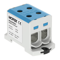 Hauptleitungsklemme 4x6-95mm2 blau 1P OTL 95-2 Morek MAA2095B10