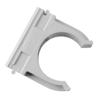 PVC Rohrschelle 32mm Rohrclip Rohrklemme Rohrhalter XBS CF32G PEP MU-II 32