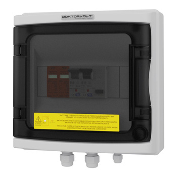 SSS B-WARE Solar Anschlusskasten Photovoltaik AC 16A Überspannungsschutz DV-9481-FOT-264-AC