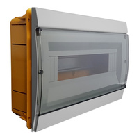 Unterputz Verteilerkasten IP40 10/14 Module grau M-L 970.12