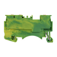 Schutzleiter-Reihenklemme 1.5mm2 3-Leiter gelb-grün Erdungsklemme DS1.5-TW-PE-01P-1C
