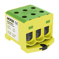 Hauptleitungsklemme 6x 6-95mm2 gelb-grün 1P OTL 95-3 Morek MAA3095Y10
