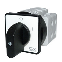 SEZ Nockenschalter 3P 32A 0-1 ON-OFF mit Griff S32 JD 1103 A6