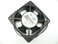 Industrieventilator BESTFAN 120×120×38 mm 230V IP44 Kugellager – Aluminium Lüfter für Gehäuse, DIN-Schrankkühlung XD12038A2HBL