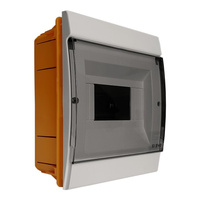 Unterputz Verteilerkasten IP40 4/7 Module grau M-L 970.06