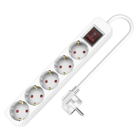 Steckdosenleiste 5-fach Schuko 5m mit Schalter 250V 16A W-102111