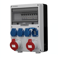 Stromverteiler TD-S 2x32A 4x230V franz System Baustromverteiler Doktorvolt® DV-1790-F