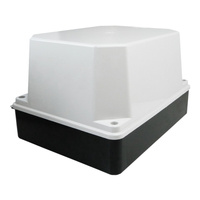 Leergehäuse Abzweigdose Gehäuse Stromverteiler BAU IP66 243x190x155 Wandverteiler M-L DV-0366