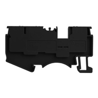 Reihenklemme 2.5mm2 3 Leiter Durchgangsklemme 1P Schwarz UL DS2.5-TW-01P-13-00A(