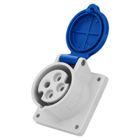 CEE Mennekes Anbaudose Anbausteckdose 16A 4P 9h 230V IP44 Einbausteckdose MENNEKES 1389