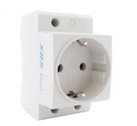 XBS Schukodose Einbausteckdose hutschiene Steckdose MSD Schuko für Hutschiene MSD SCHUKO