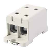 Hauptleitungsklemme Anschlussklemme ETB 95/1x2 Al/Cu Universalklemme elektroinstallation 4 Löcher Elektro Becov UK2095.21