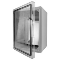 Leergehäuse mit transparenter Tür 300x400x220mm Schaltschrank Aufputz Verteilerschrank IP65 IK10 TP Electric 3310-525-0100