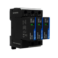 Überspannungsableiter Typ 2 40kA SLP-275 V/3 bis 350V DC für Hutschiene Überspannungsschutz Blitzschutz für Niederspannung A01760