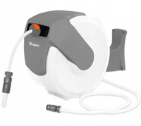 Wand-Schlauchbox 20m roll-up Schlauchtrommel Gartenschlauch 1/2" 35m WHITE LINE 1/2" 20m WHITE LINE WL-W6B20