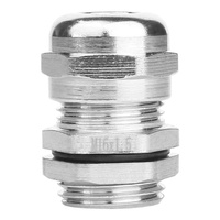 M16 Kabelverschraubung metrisch 4-8mm IP68 Messing vernickelt DGN DDL-M16M-10AH