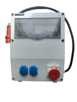 Stromverteiler TD-S/FI 1x32A 1x16A 2 x Nockenschalter Doktorvolt® DV-6054-D