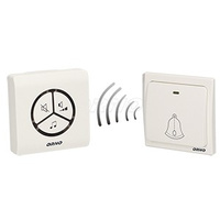 Funkklingel ohne Batterien 230V bis 80m 25Melodien LED Leuchte Türklingel ORNO OR-DB-LT-126