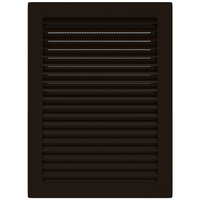Lüftungsgitter Insektenschutz 21cm x 14cm braun AirRoxy 02-341