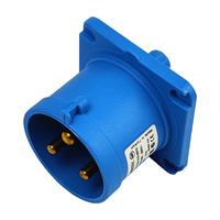 CEE Einbaustecker gerade Camping 3P 32A 230V IP44 3124-319-0970